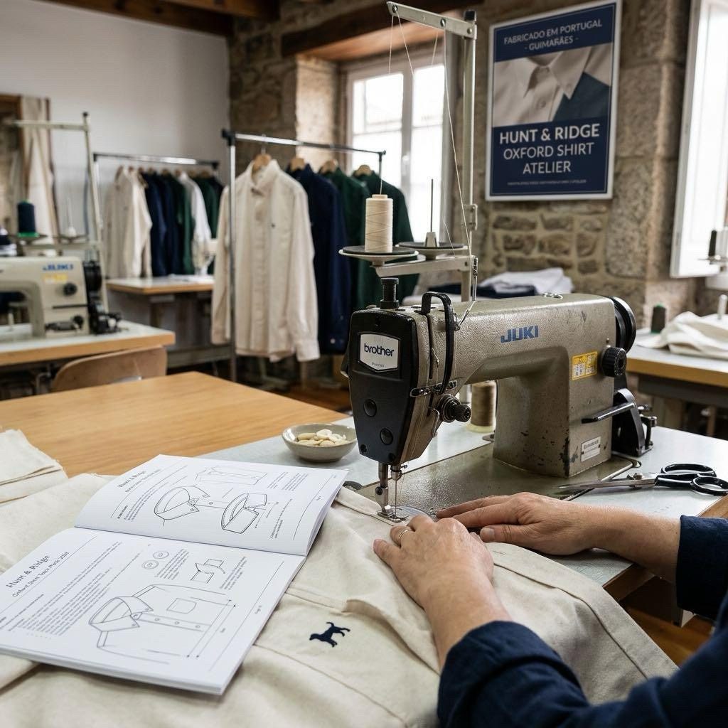 Fabricación en Portugal — Hunt & Ridge