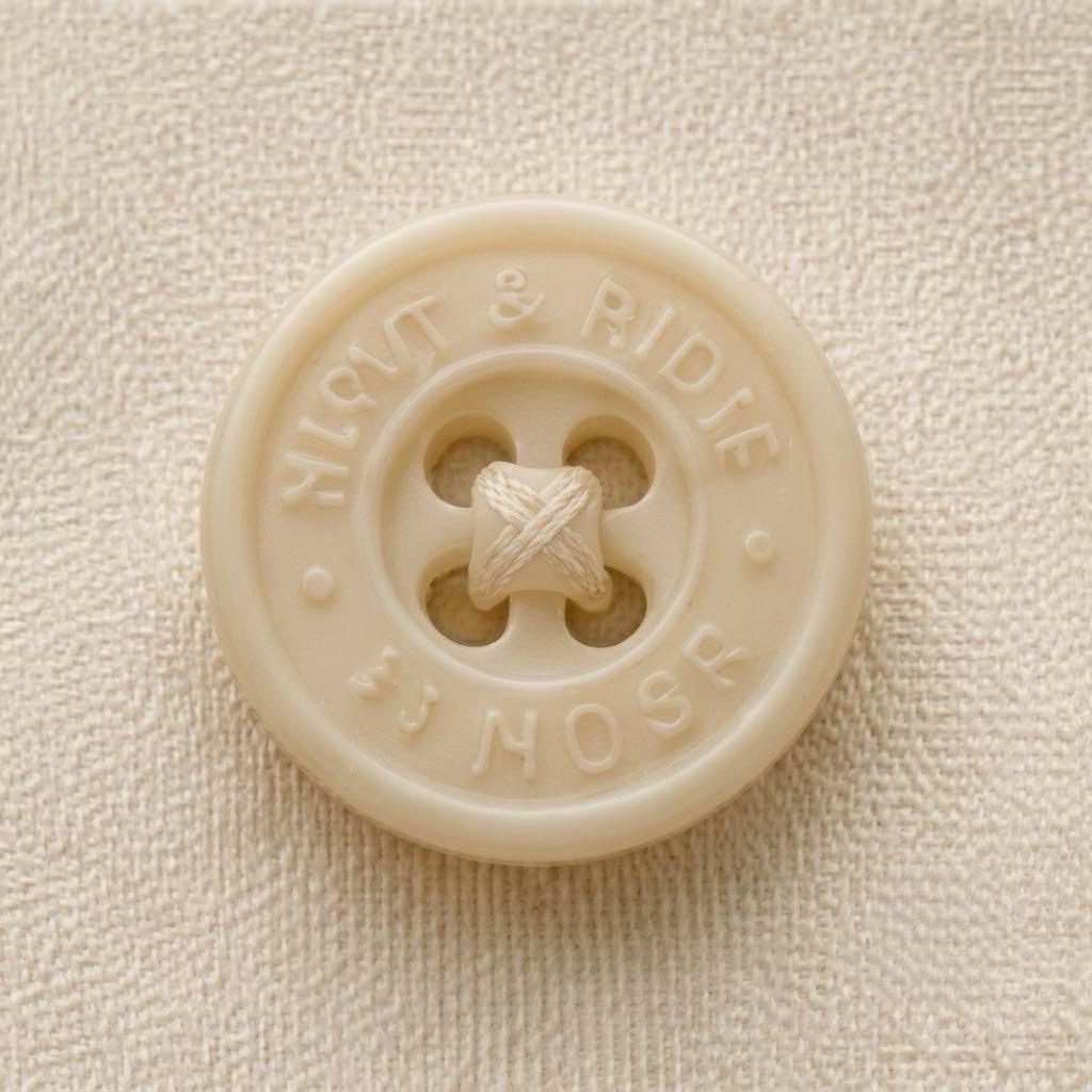 Pearl cream buttons — Hunt & Ridge