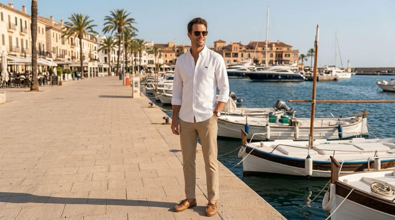 Look costero con The Ivory Oxford — Hunt & Ridge